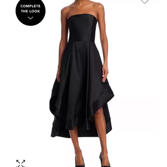 Aiko Dresses & Skirts - Elegant Black Strapless Dress